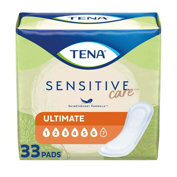 Tena Sensitive Care Incontinence & Postpartum Bladder Control Pads for Women