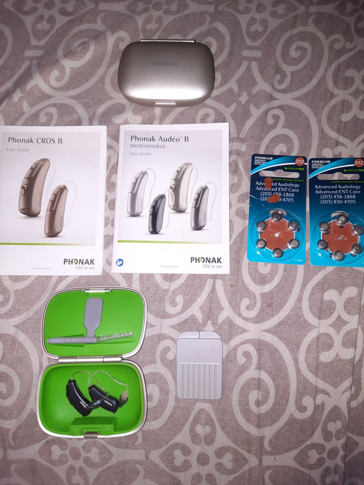 Phonak Black Audeo B Brand New Hearing Aids