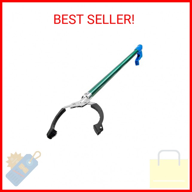 Unger Professional 36” Nifty Nabber, Reacher Grabber Tool, Trash Picker Upper, B