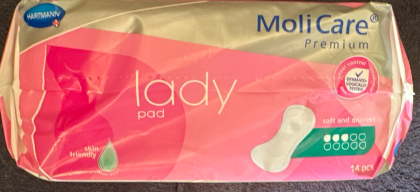 MoliCare Premium Lady Pad Maxi Incontinence Pads Medium 14 ct;