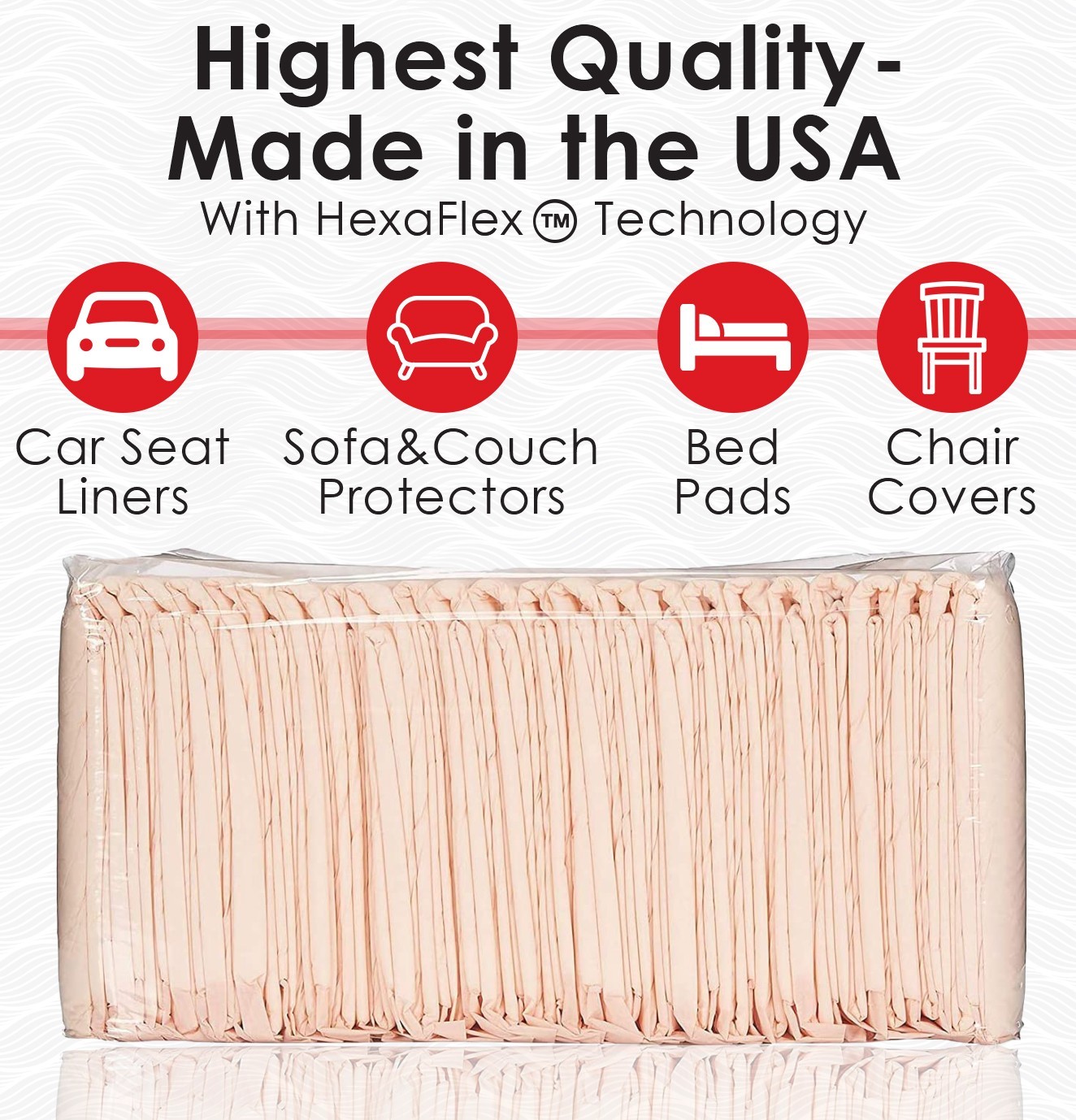 200 HEAVY 30×36 Pads Adult Urinary Incontinence Disposable Bed Pee Underpads