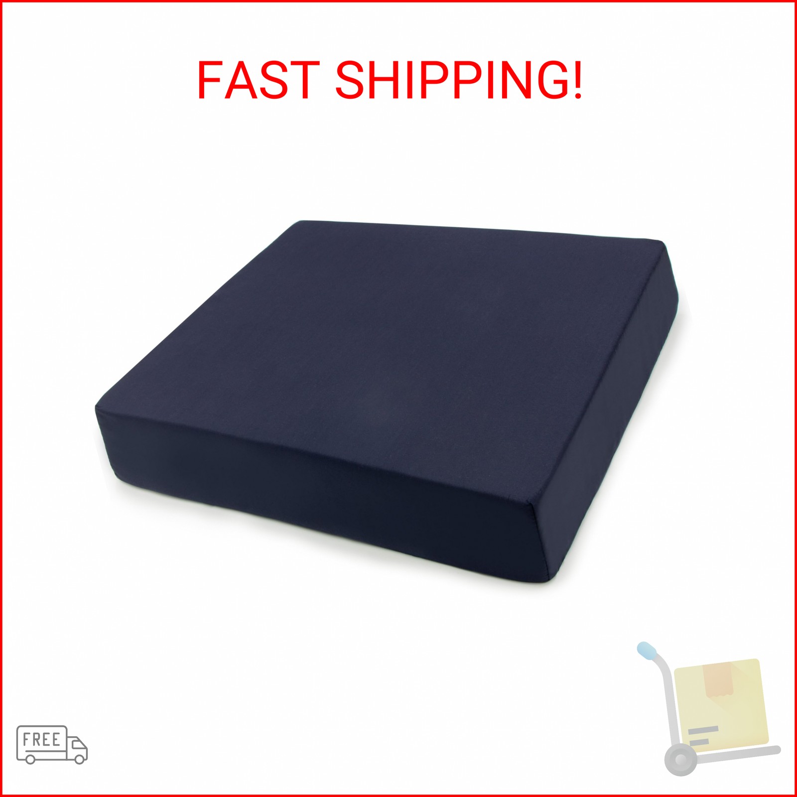 DMI Seat and Chair Cushion for Office Chairs, Wheelchairs, Scooters, Kitchen Cha