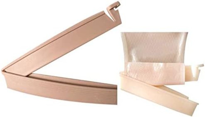 Reliable Drainable Pouch Clamps – 2 Count Colostomy Bag Clips for Secure Fit
