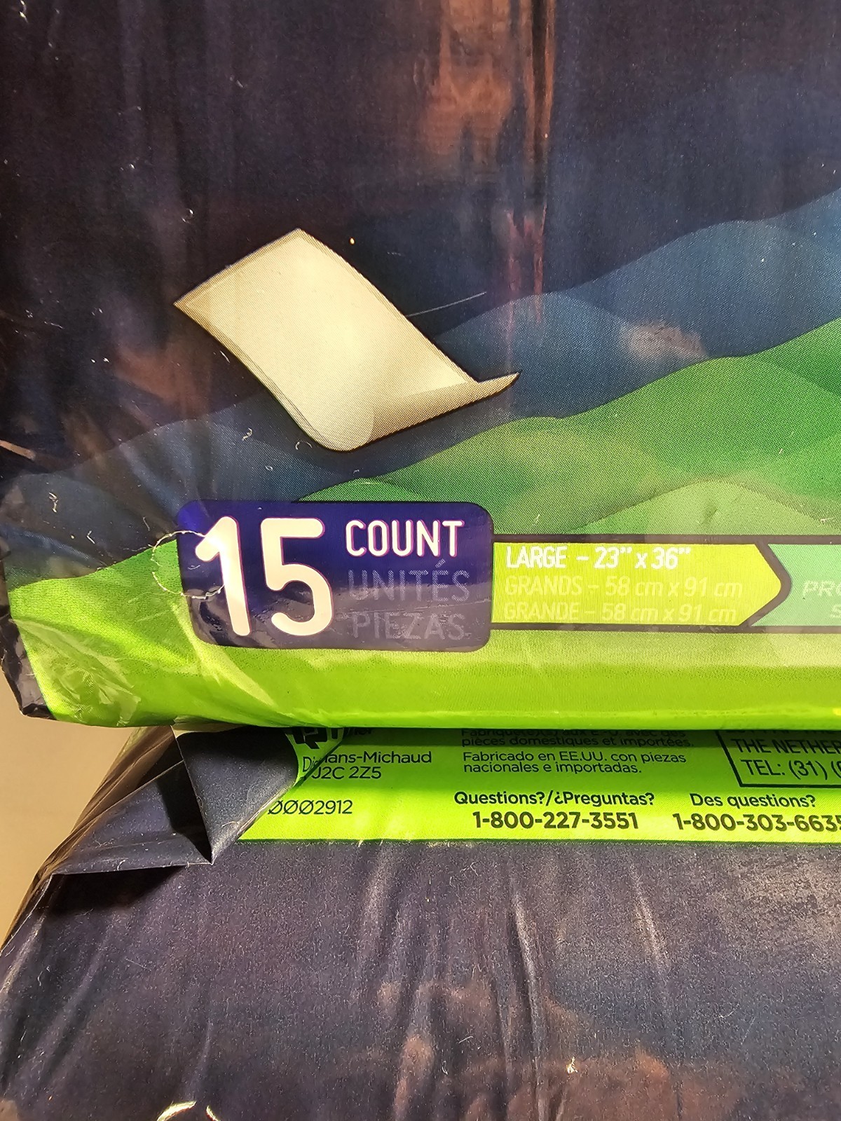 Prevail Total Care Disposable Underpad Fluff 23X36″ Extra Strong 30 Pads