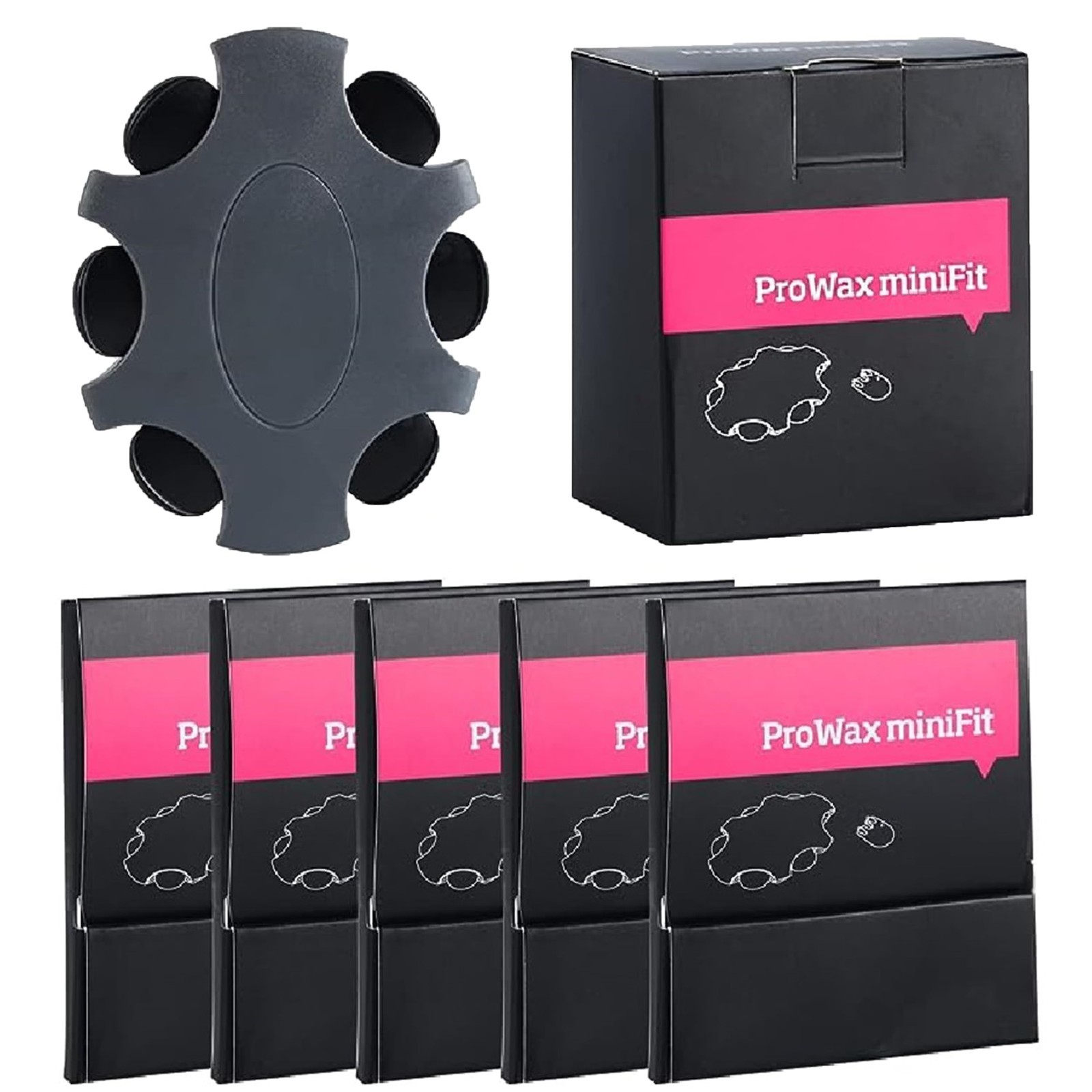 Hearing Aid Wax Guards Filters – ProWax MiniFit Replacement Accessories (30 Pcs)