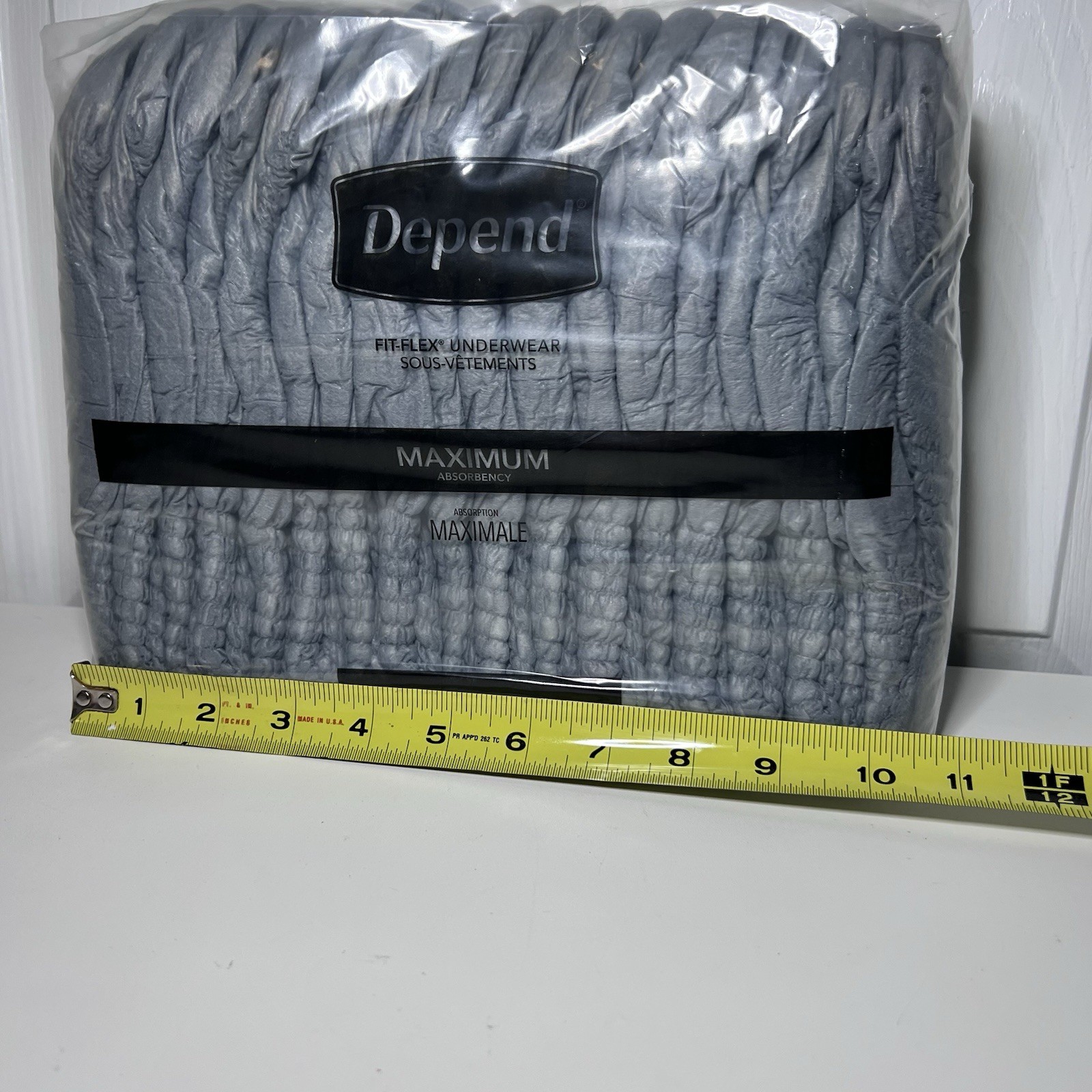 18-Depend FIT-FLEX Maximum Absorbency Incontinence Underwear for Men XL