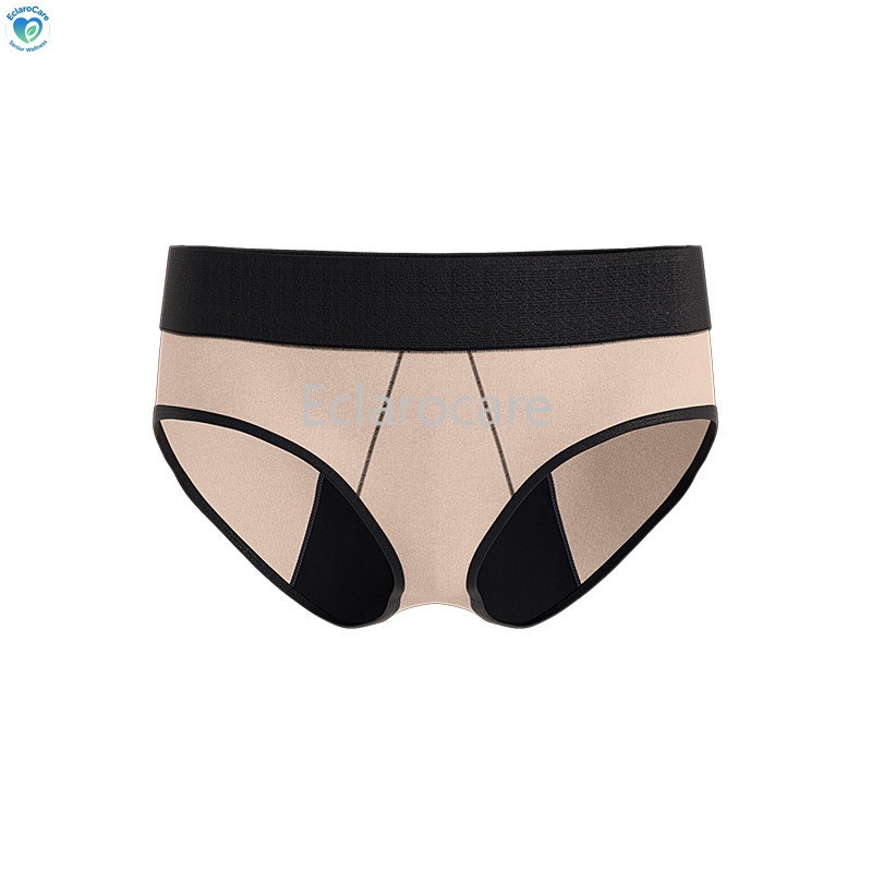 5pcs Period Mid-rise Underwear Women 4-Layer Leak Protection Ventilation