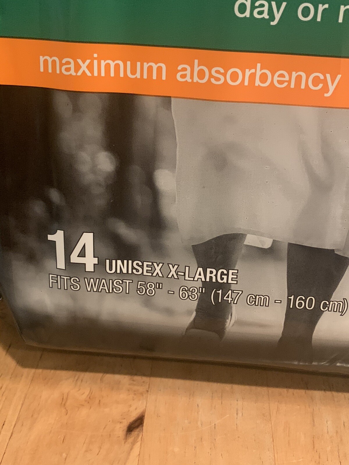 CVS Health Men’s Max Absorbency Protection Underwear Size XL 14 ct Fast Shipping
