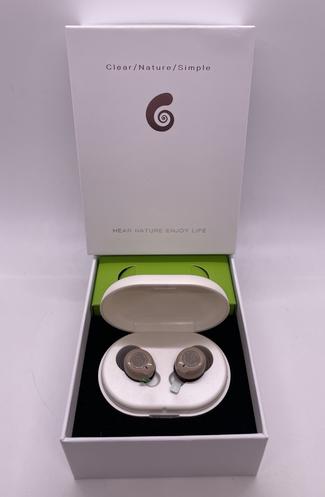 Clear/Nature/Simple Newest 2 Channel Digital Rechargeable Hearing Aids w/Charger