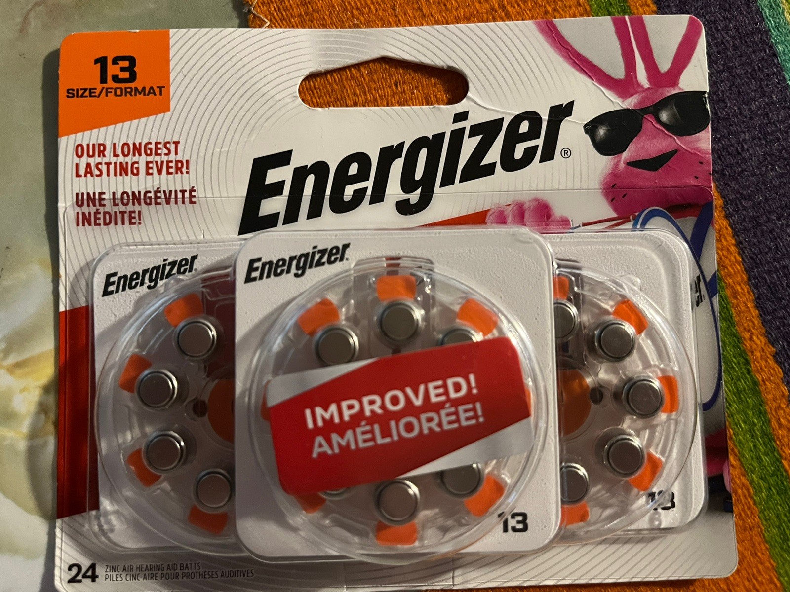 NEW Energizer EZ Turn & Lock Size 13 Hearing Aid Batteries, 24-Pack SEND a OFFER