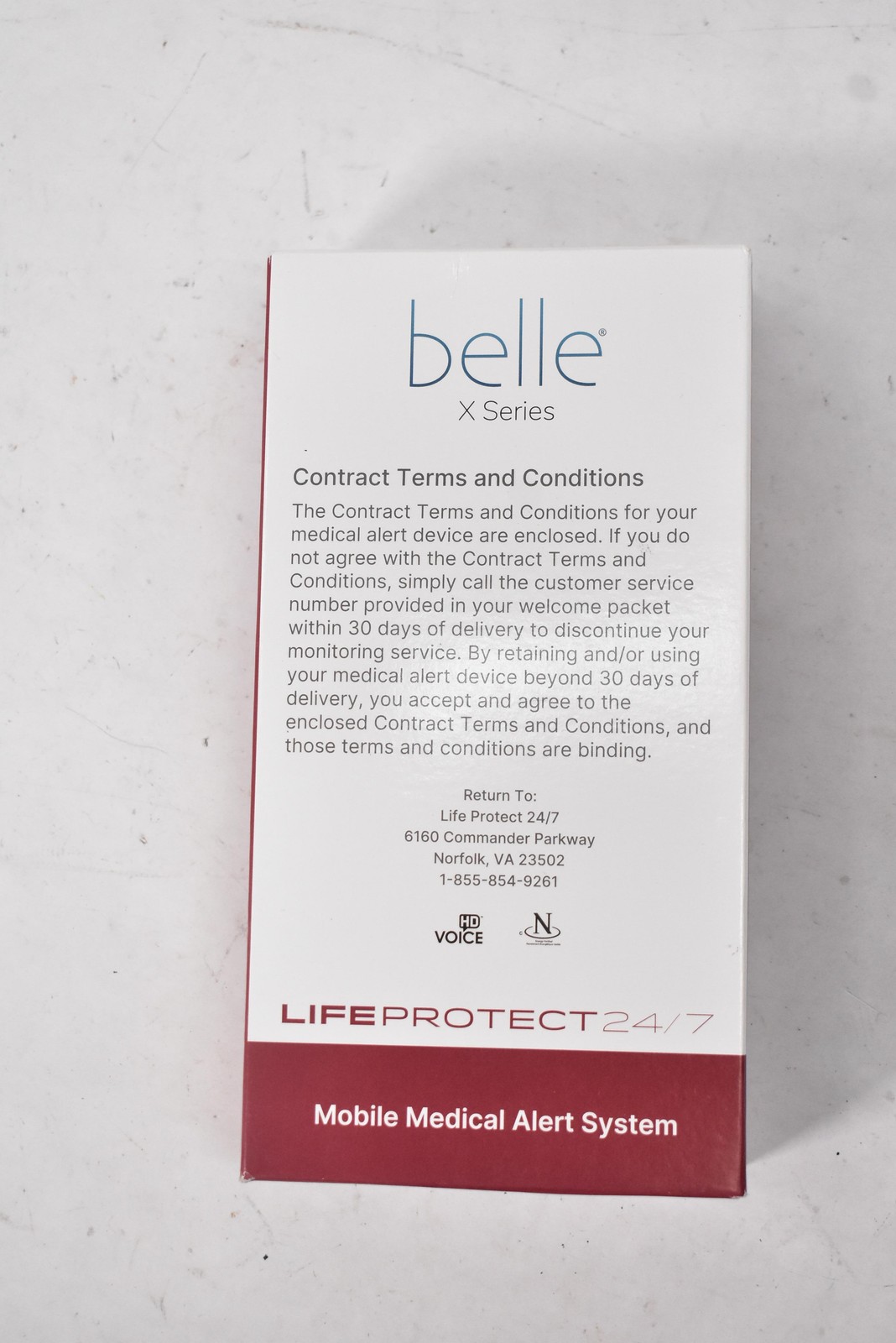 Belle X Series Mobile Medical Alert System LifeProtect 24/7 AT&T 4G LTE Device