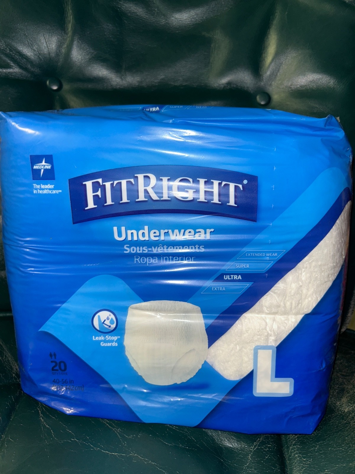 fitright adult diapers large 20