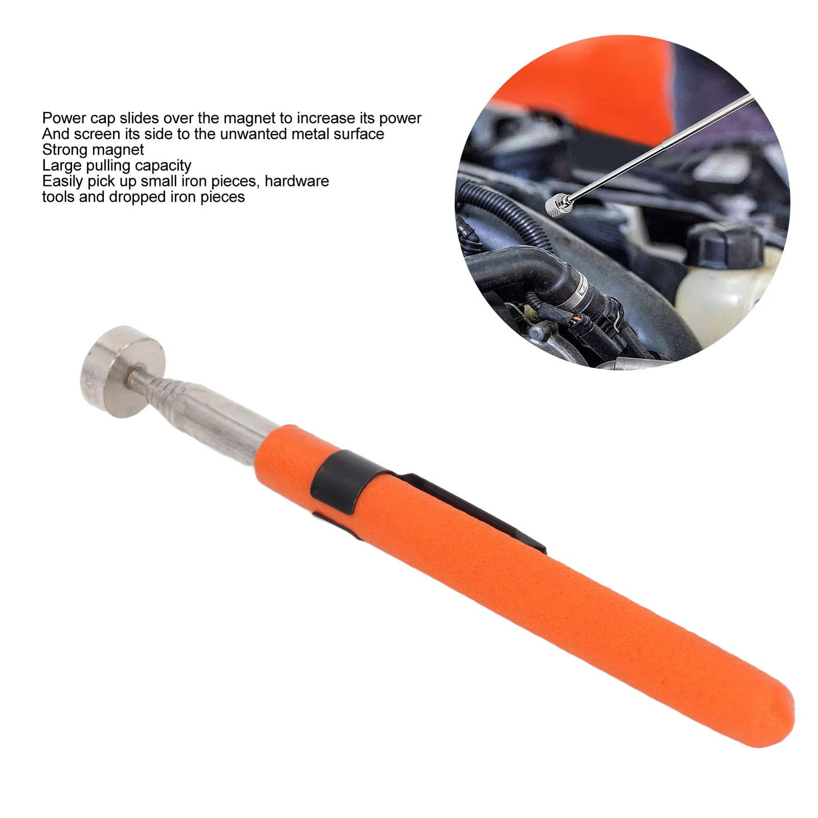Telescoping Magnetic Pick up Tool Extendable Magnetic Grabber Reacher Tools Pick