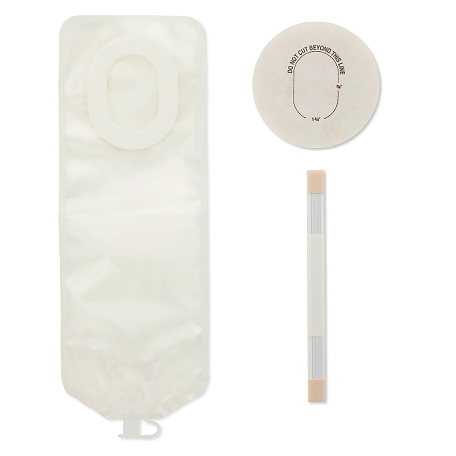 Pouchkins Newborn Drainable 6″L 1pc System Ostomy Pouch 3778 15 Ct