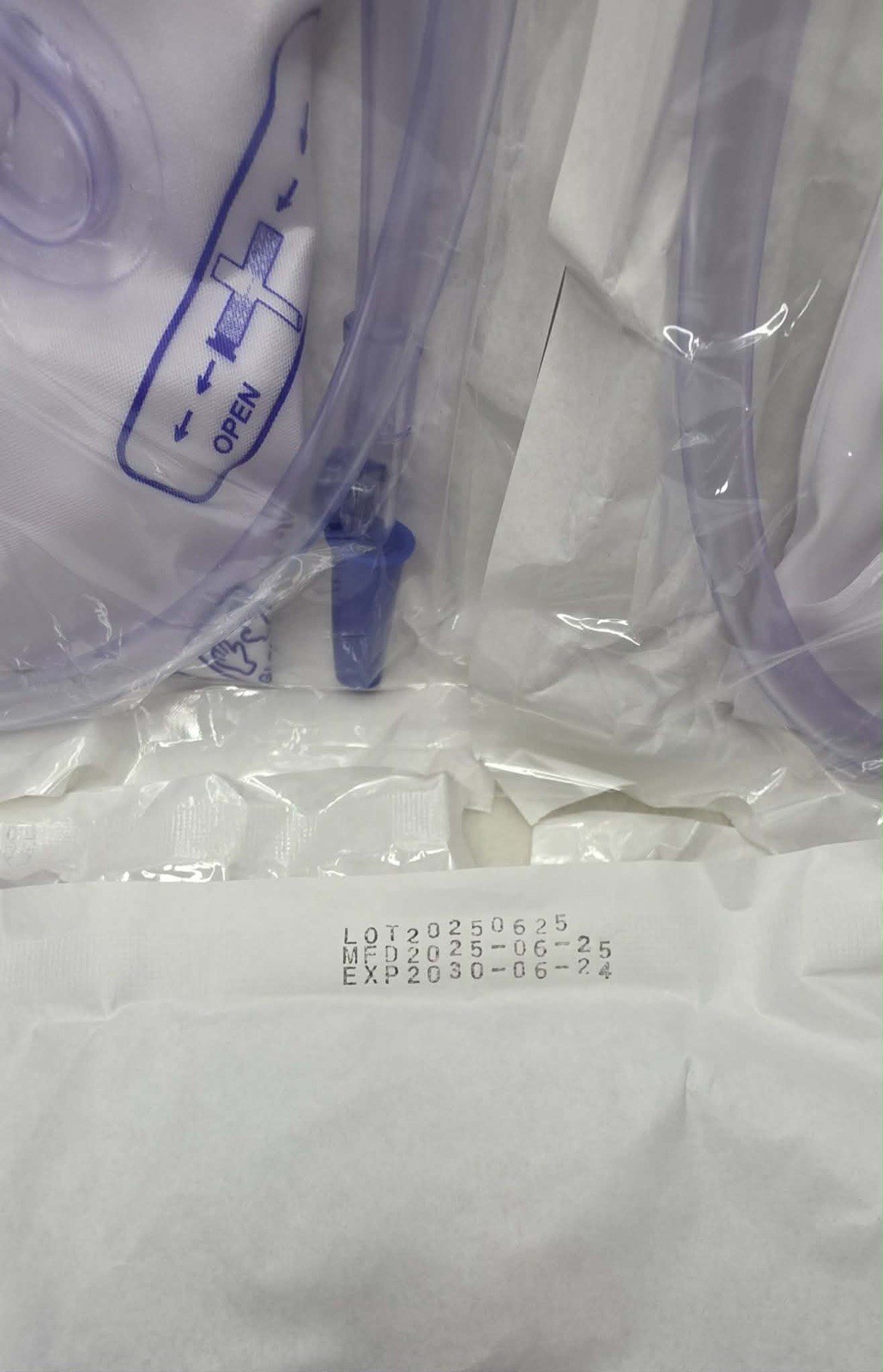 5 Pack 2000mL Urinary Drainage Bags Bedside Anti- Reflux Valve Sealed New 2030