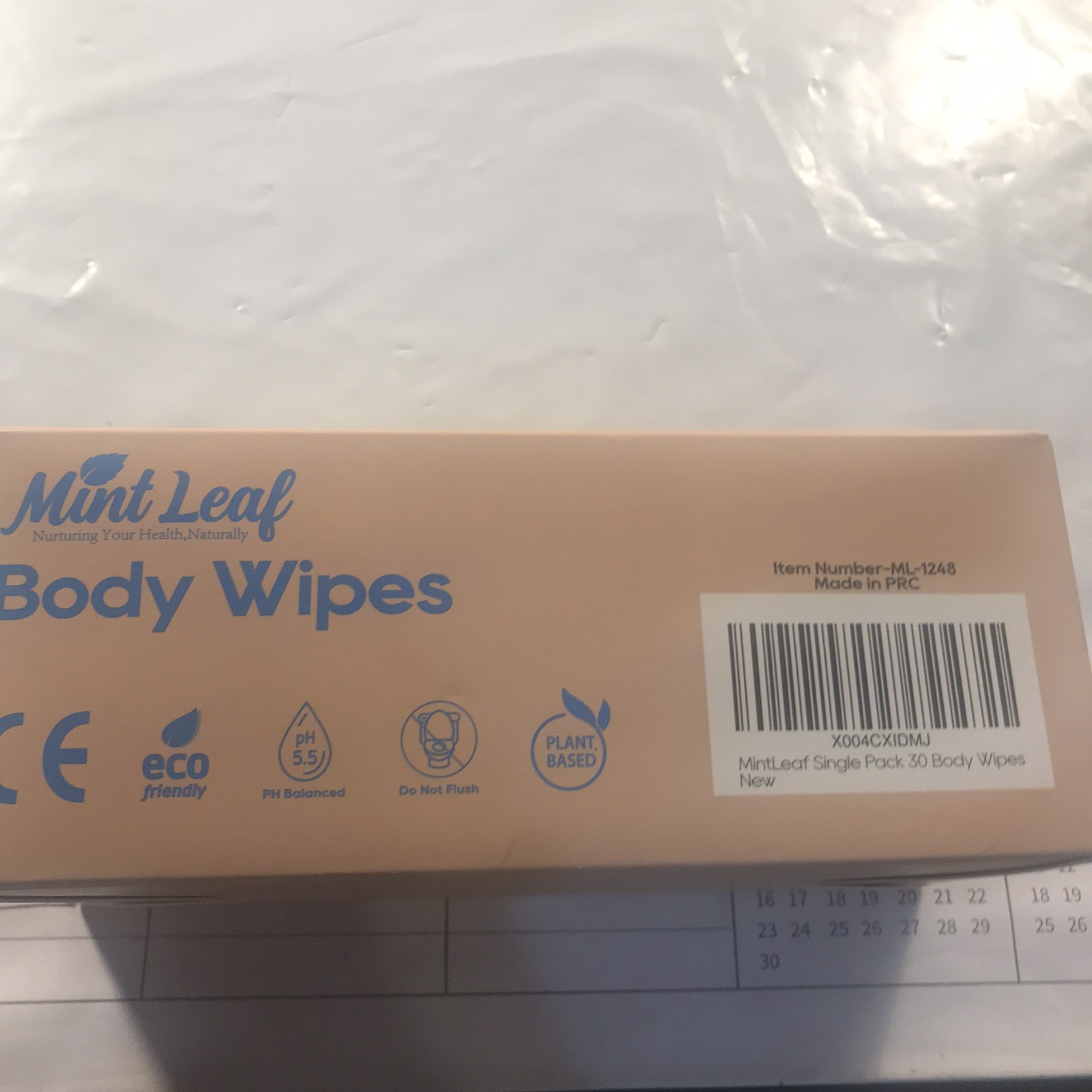XL Deodorizing Body Wipes with Vitamin E Aloe Scent 9×11 | 30 Individually Packs