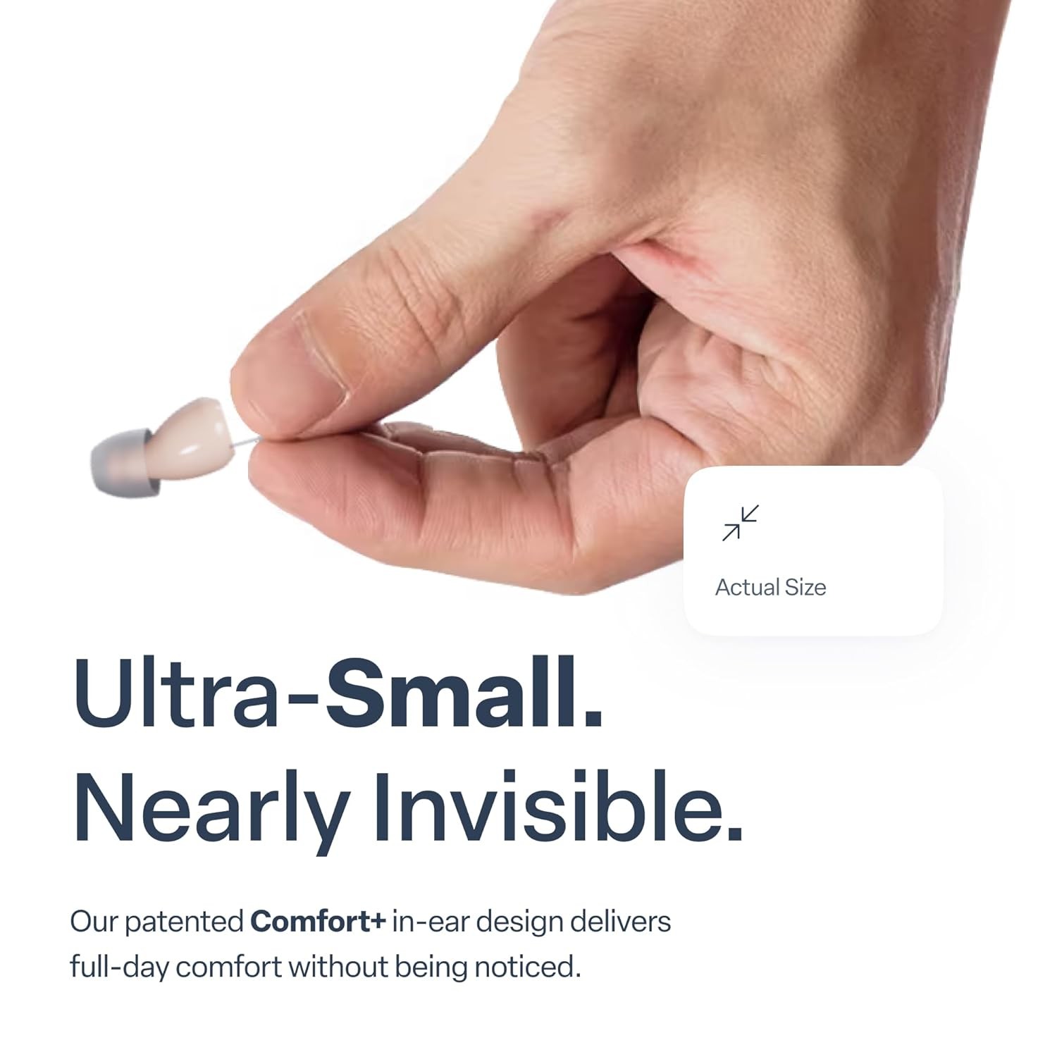 Wireless Rechargeable Over the Counter Hearing Aids Atom One Audien Models