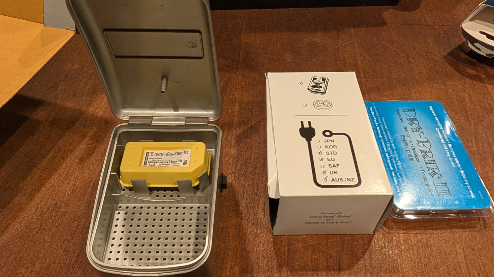 Zephyr By Dry & Store Hearing Aid Dryer. With Dry-Brick II