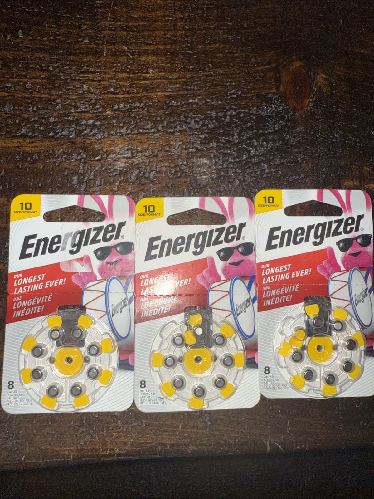 24 LOT Energizer Size 10 Hearing Aid Batteries EXP 2026-2027
