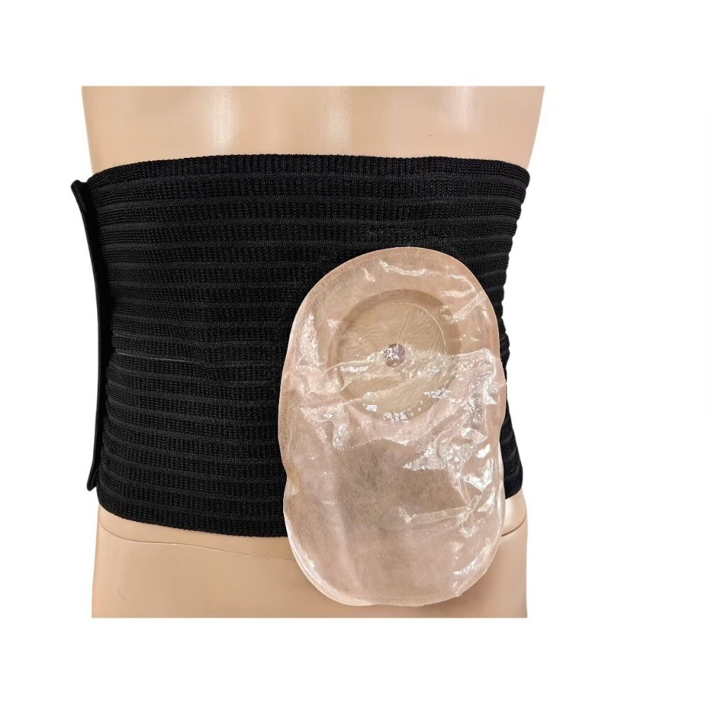 1PC Ostomy Belt with Stoma Hole Adjustable Colostomy/Ileostomy Support Men Women