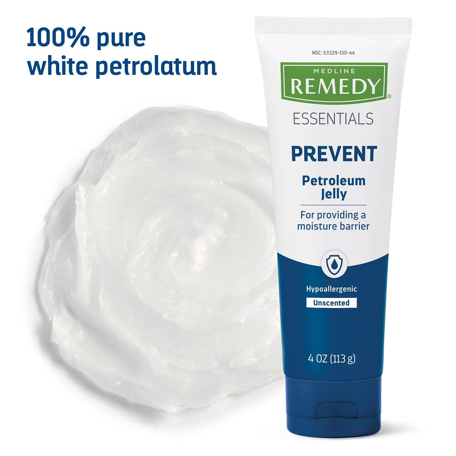 Remedy Essentials Petroleum Jelly, 4 Oz. Screw Cap Tube, Moisture Barrier for Se
