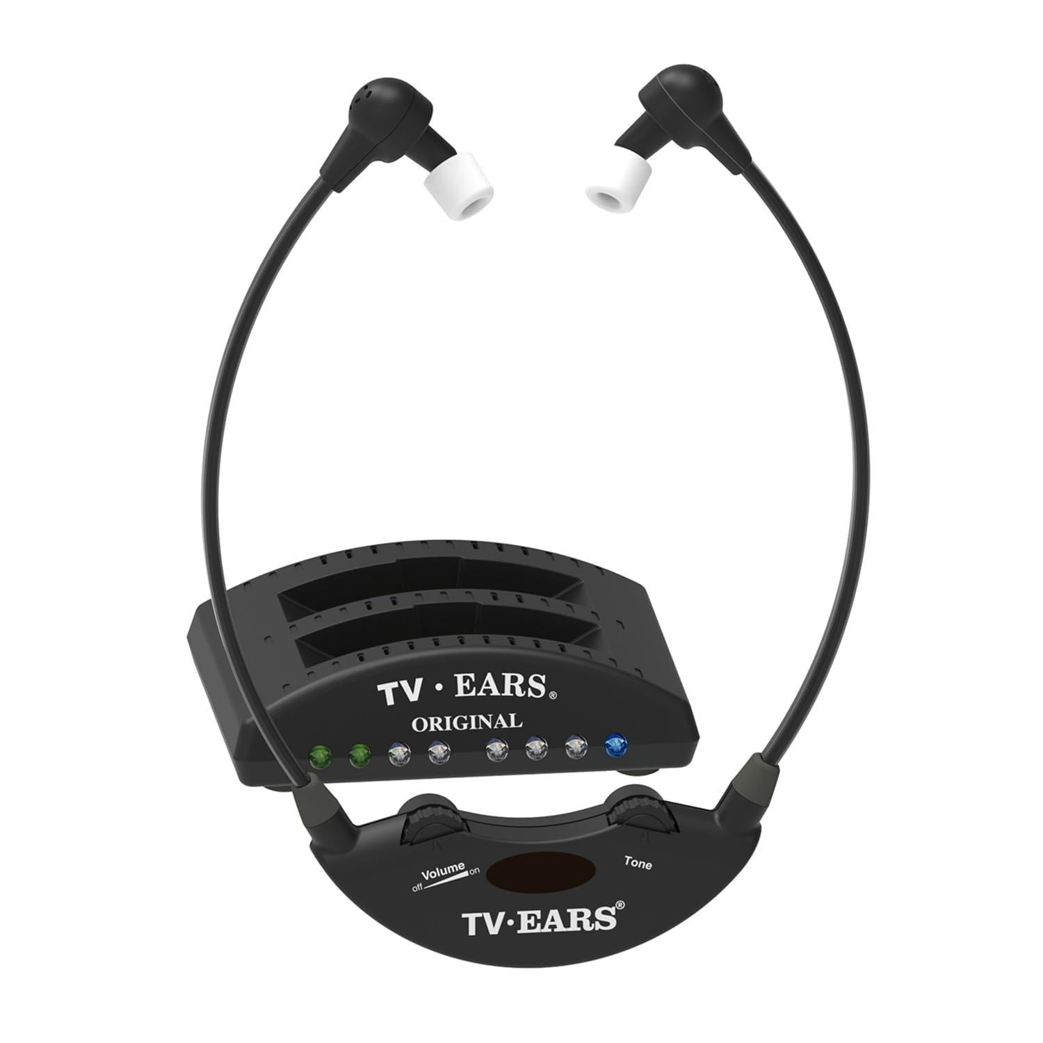 TV Ears Improved Original Wireless Headset System for TV, Hearing Assistance Hea