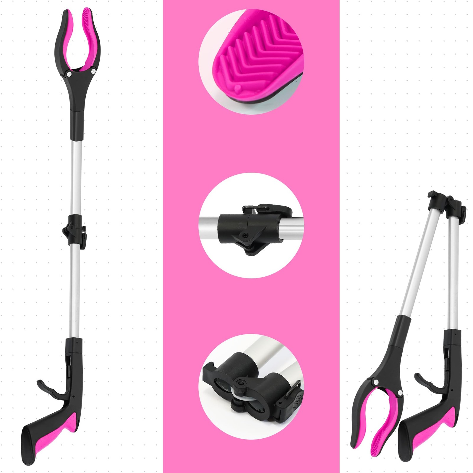 32 inch Heavy Dutyup to 10 lbs Reacher Grabber Tool with Strong Magnetic New …
