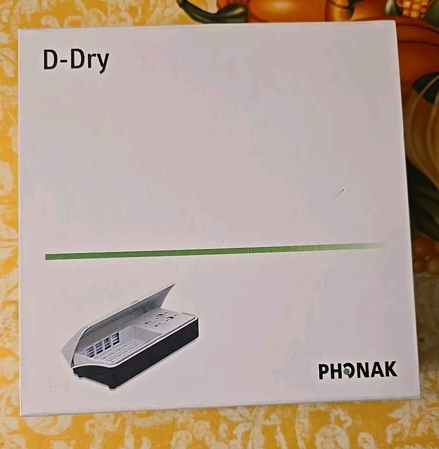 Phonak D-Dry Hearing Aide Dryer Dehumidifier.