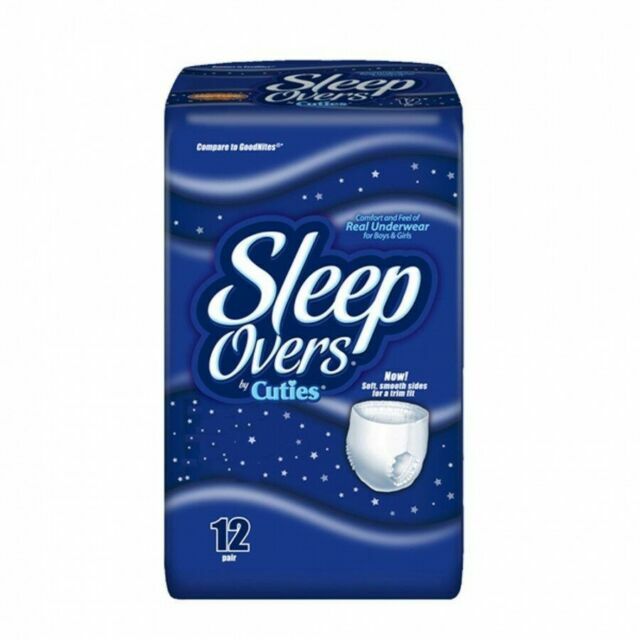 Cuties Sleep Overs Youth Underwear X-Large 85 to 140 lb Incontinence Pant (Pack