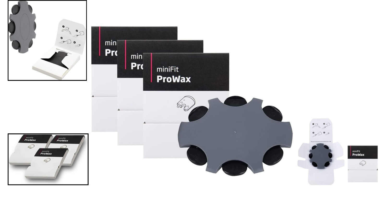 3 Pack Oticon ProWax MiniFit Wax Guards – Essential Hearing Aid Protection