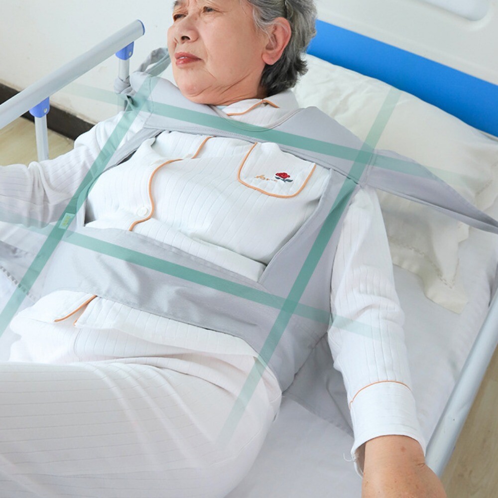 Alzheimer’s Restraint Belt Reinforced Immobilization Bedridden Patient Elderly