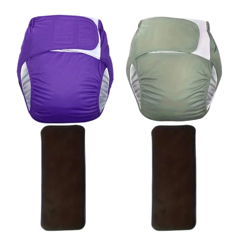 Polyester Incontinence Diaper Pants For Elderly Care Adjustable Fastening System