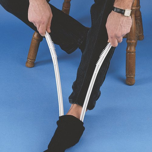 Slip-ON EASY DRESSING Mobility Help Rehab Surgery Dressing Arthritis Stroke Sock