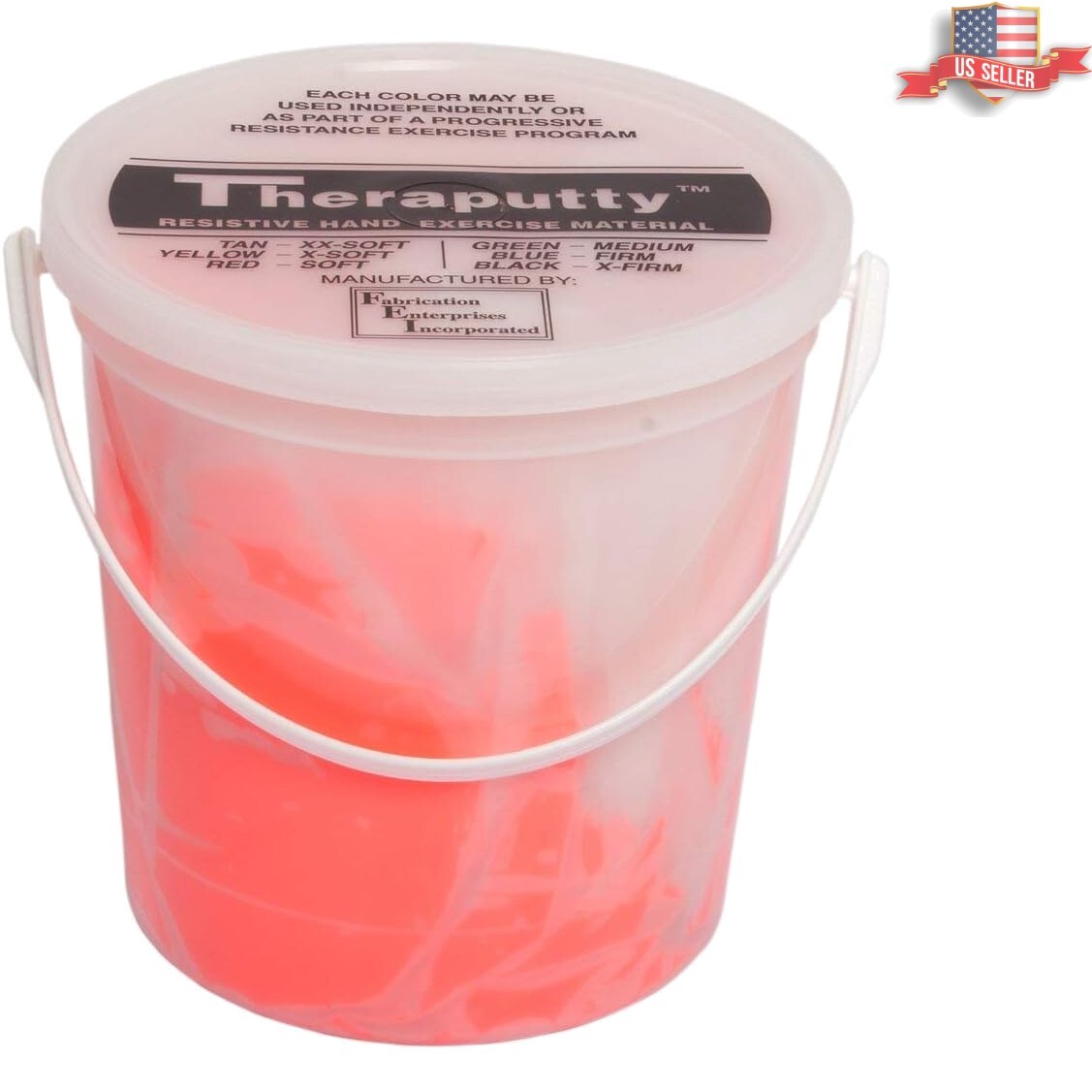 Standard Red TheraPutty 5 lbs for Hand Therapy and Strengthening – Soft Texture
