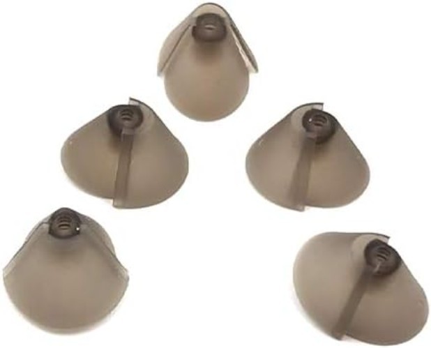 GN Resound Sure Fit Hearing Aid Standard Receiver Tulip Domes Dark Gray Split