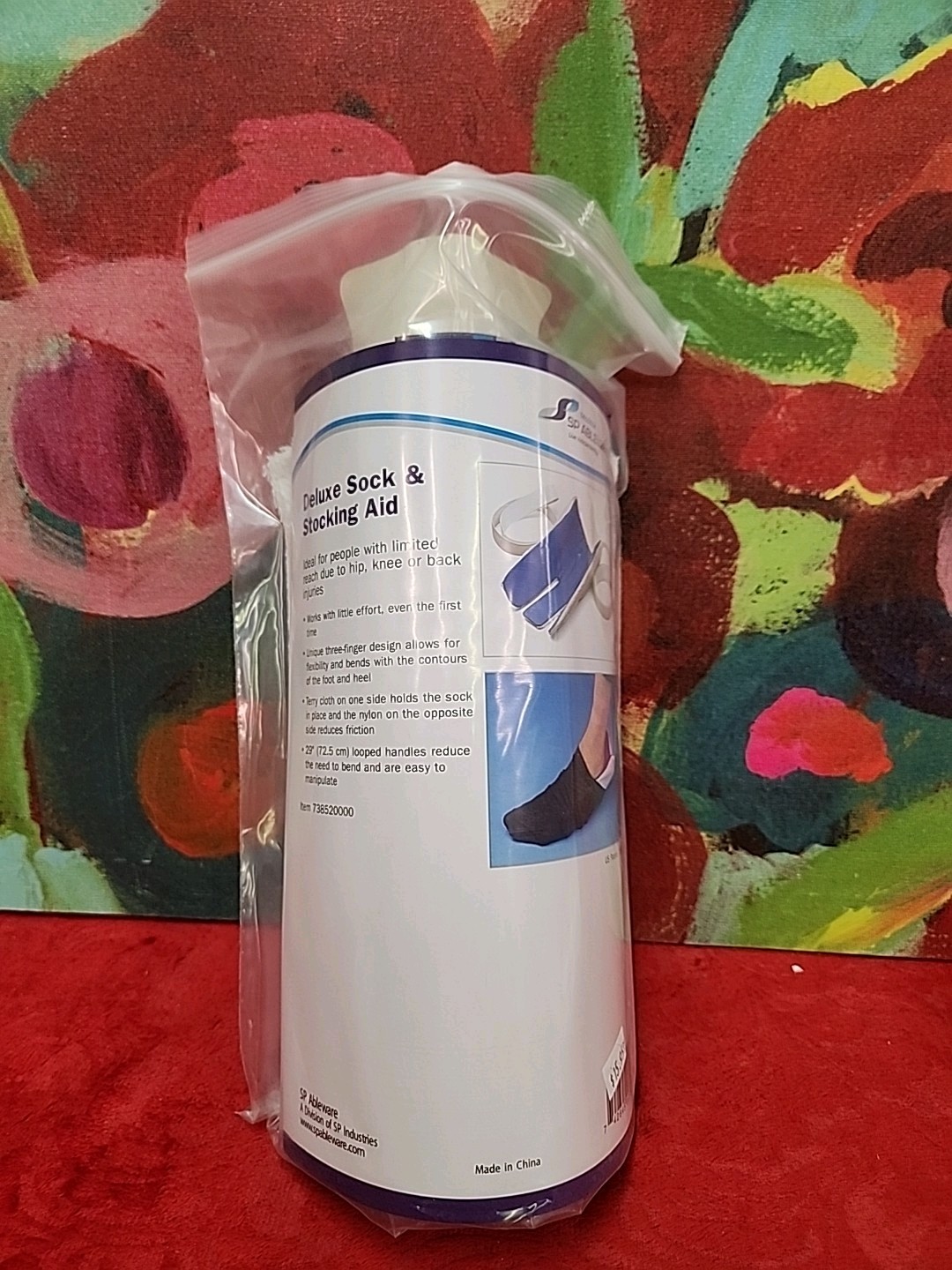 SP ABLEWARE MADDAK Deluxe Sock Stocking Aid New In Package