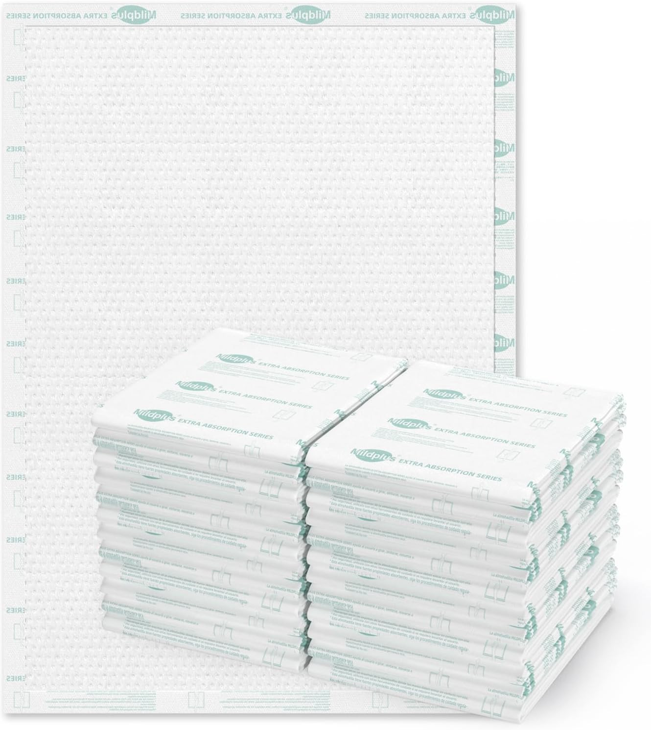 Heavy Duty Underpads 40″X60″ Super Sized Chucks Pads 270 Grams Disposable Bed Pa