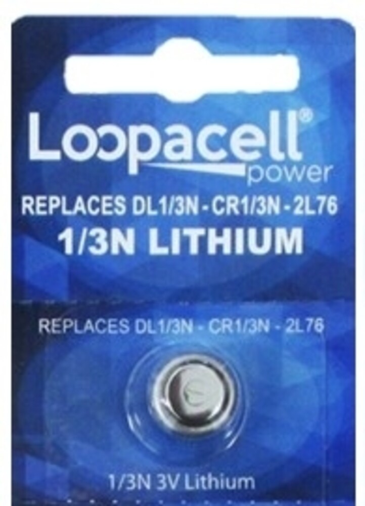 4 Loopacell 1/3N Battery Replacement for DL1/3N CR1/3N 3V Lithium Batteries