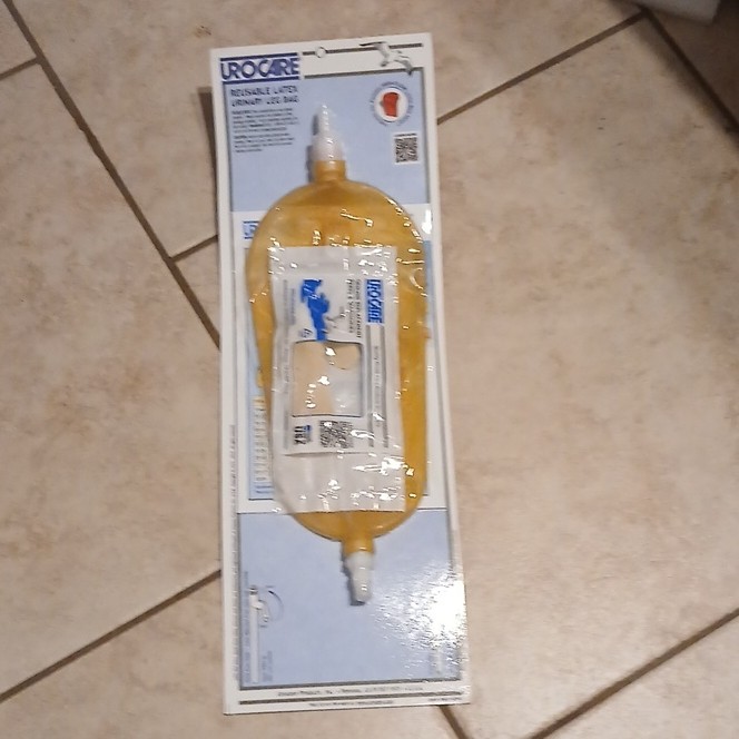 Urocare Reusable Latex Urinary Leg Bag 26 FL OZ Unisex Model 8526