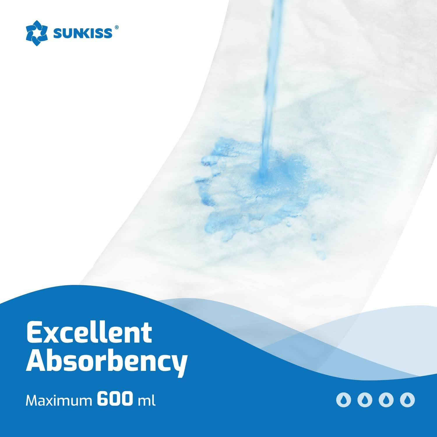 Trustplus Booster Pads 15″ X 4″, Extra Absorbency for Adult Incontinence Diapers