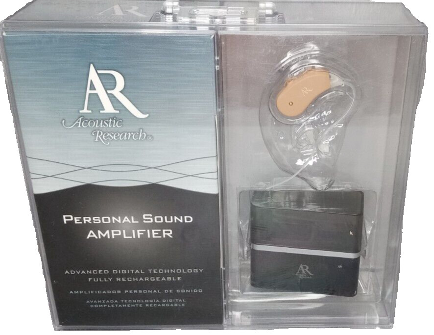 Acoustic Research APSA15 Hearing Personal Sound Amplifier Rechargeable Battery
