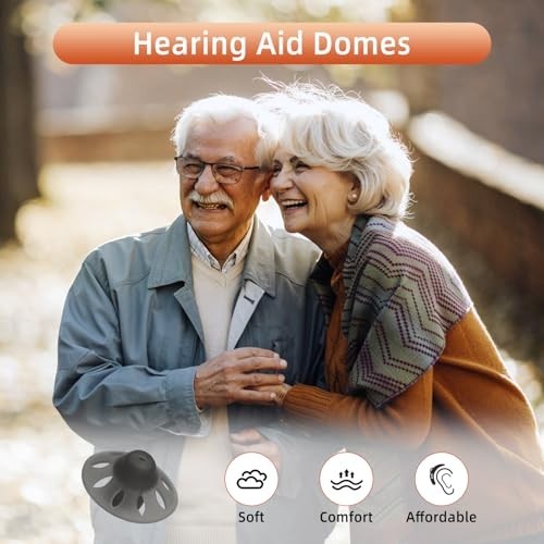 20 Count Universal Open 4.0 Hearing Aid Domes – Medium Size, Compatible Supplies