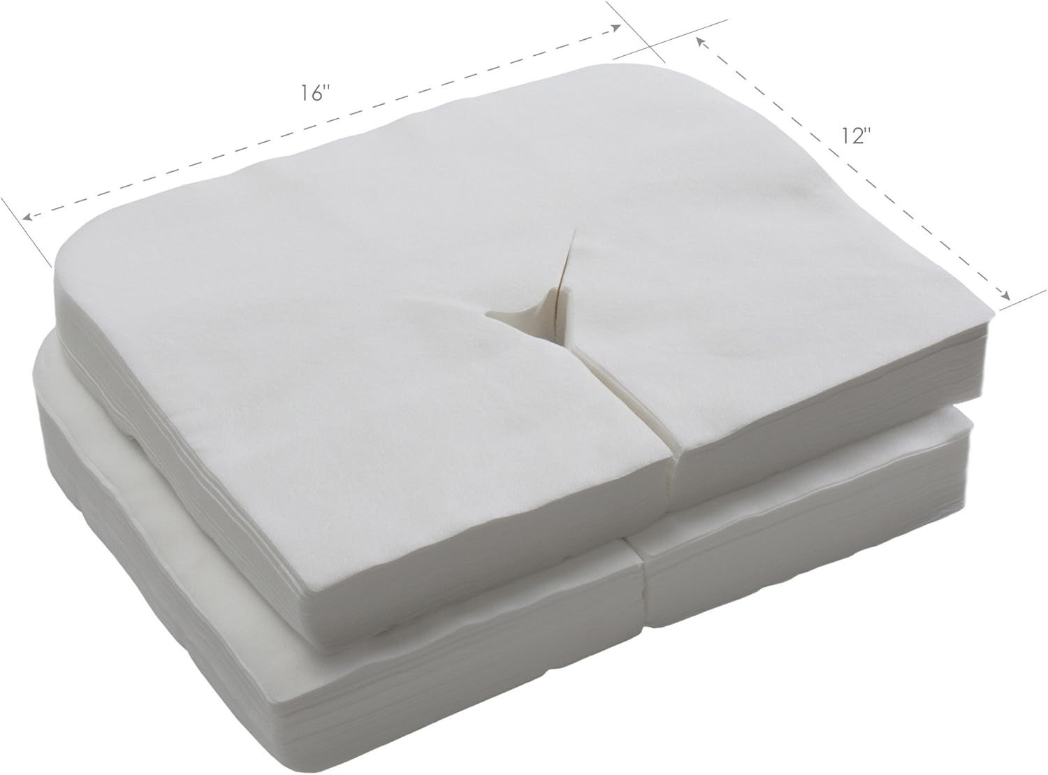 Disposable Face Cradle and Headrest Covers, 100-Pack, Medical-Grade, Ultra So…