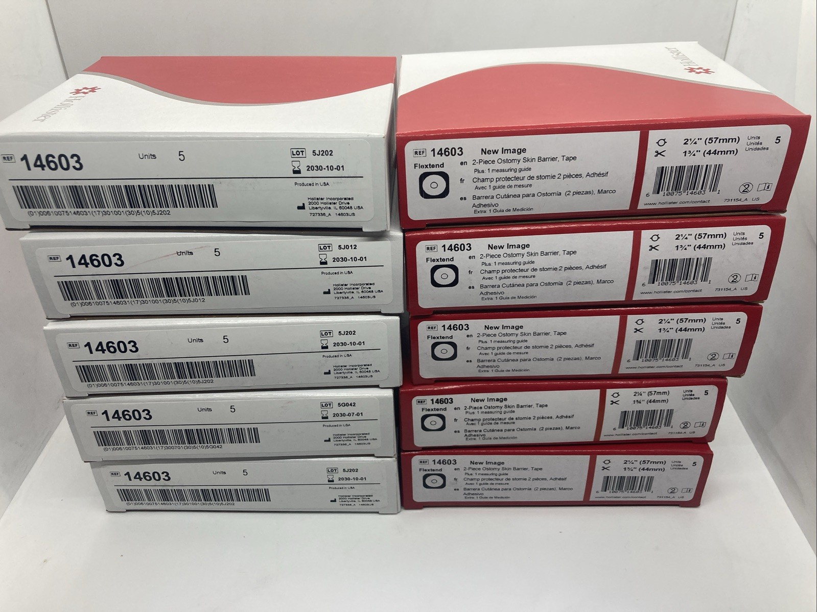 Hollister 14603 Ostomy Skin Barrier (10 Boxes) Expiration 2030