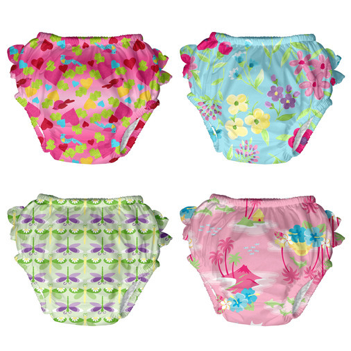 Baby IPLAY 6 month Swim Diaper Reusable Waterproof Public Pool Swim Class Small