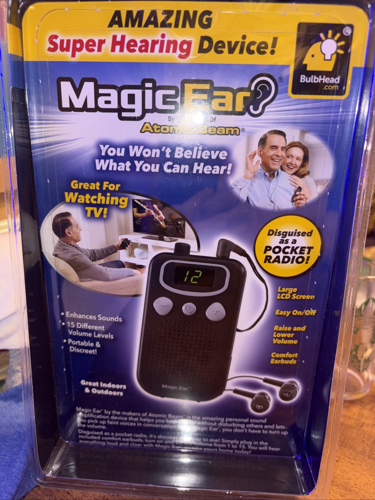 NEW! Magic Ear Atomic Beam Hearing Device