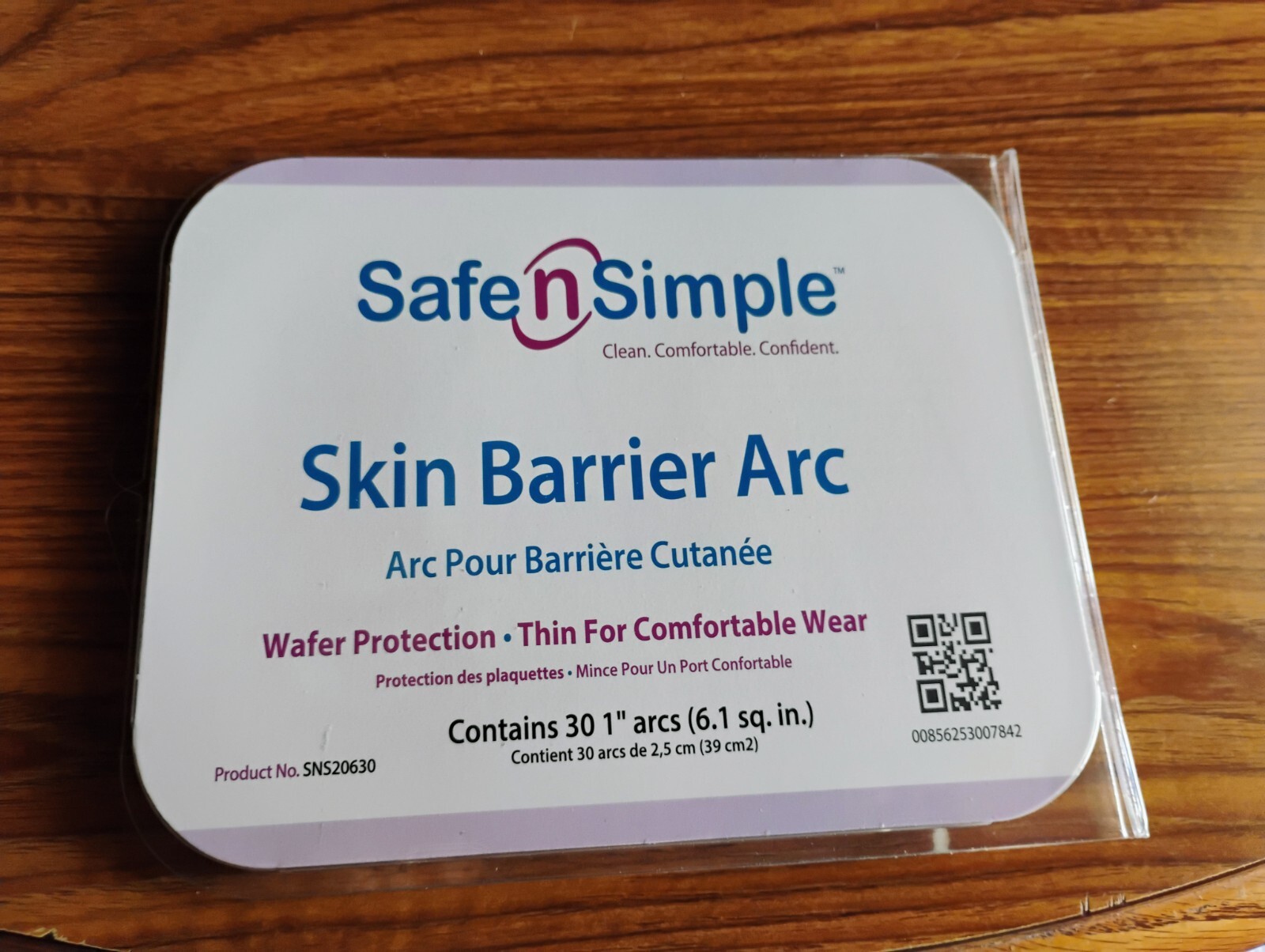 Safe N’ Simple – Skin Barrier Arc – Contains 30 – 1″ Arcs