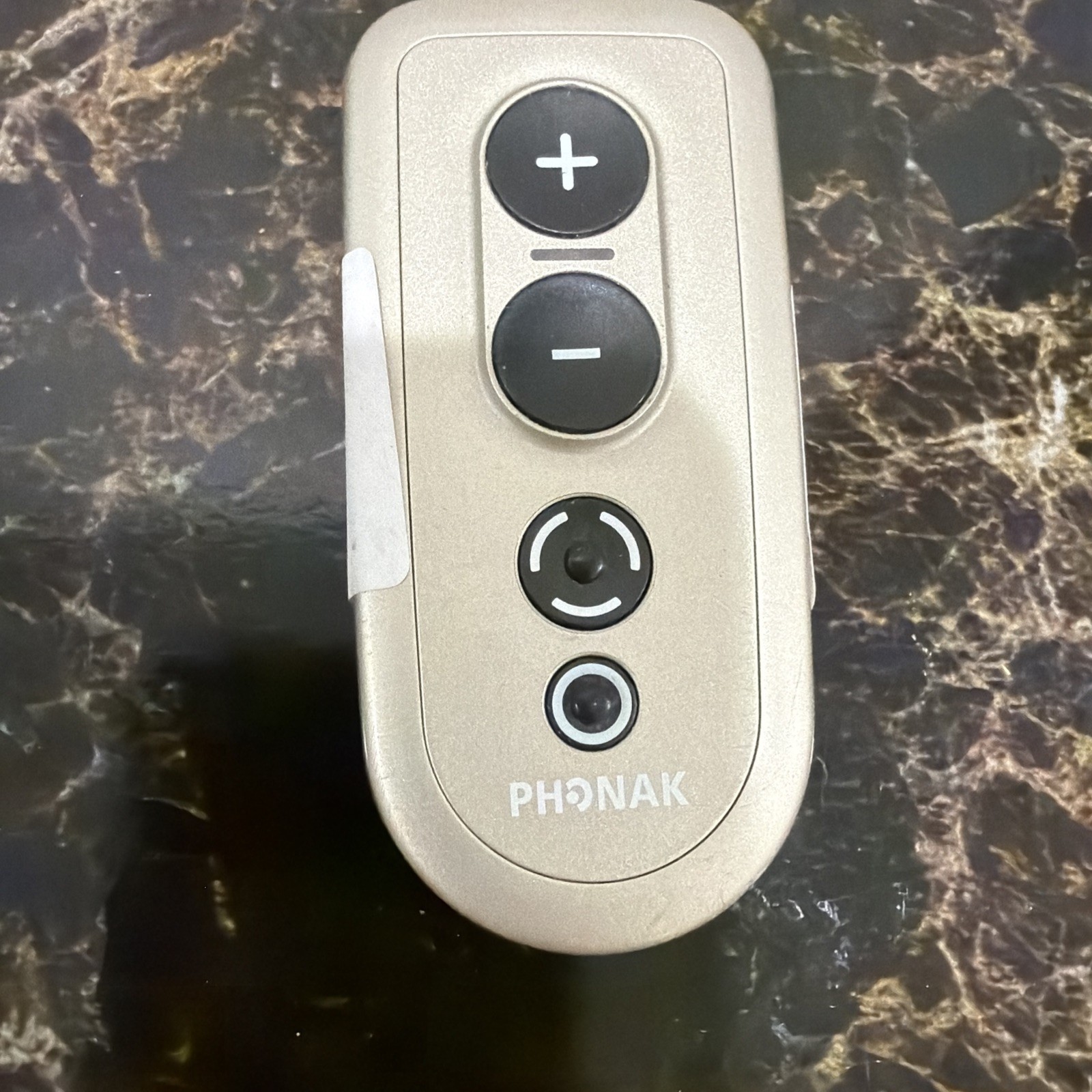 Phonak Pilotone2 Remote Control champagne PilotOne II Venture Used