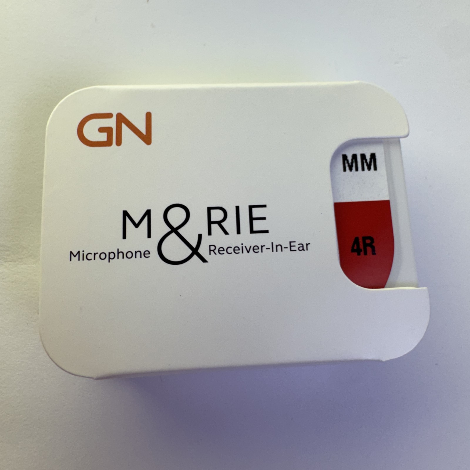 GN ReSound M&RIE M Medium Power Receiver Speaker Size 4 Right Beltone Jabra GN