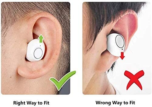 1 Pair Rechargeable Hearing Amplifier Hearing Aids Ear High-Power ITE US